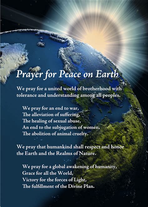 prayers for the world today.
